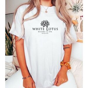 White Lotus Resort Spa Sicily HBO Series Fan Graphic T-Shirt